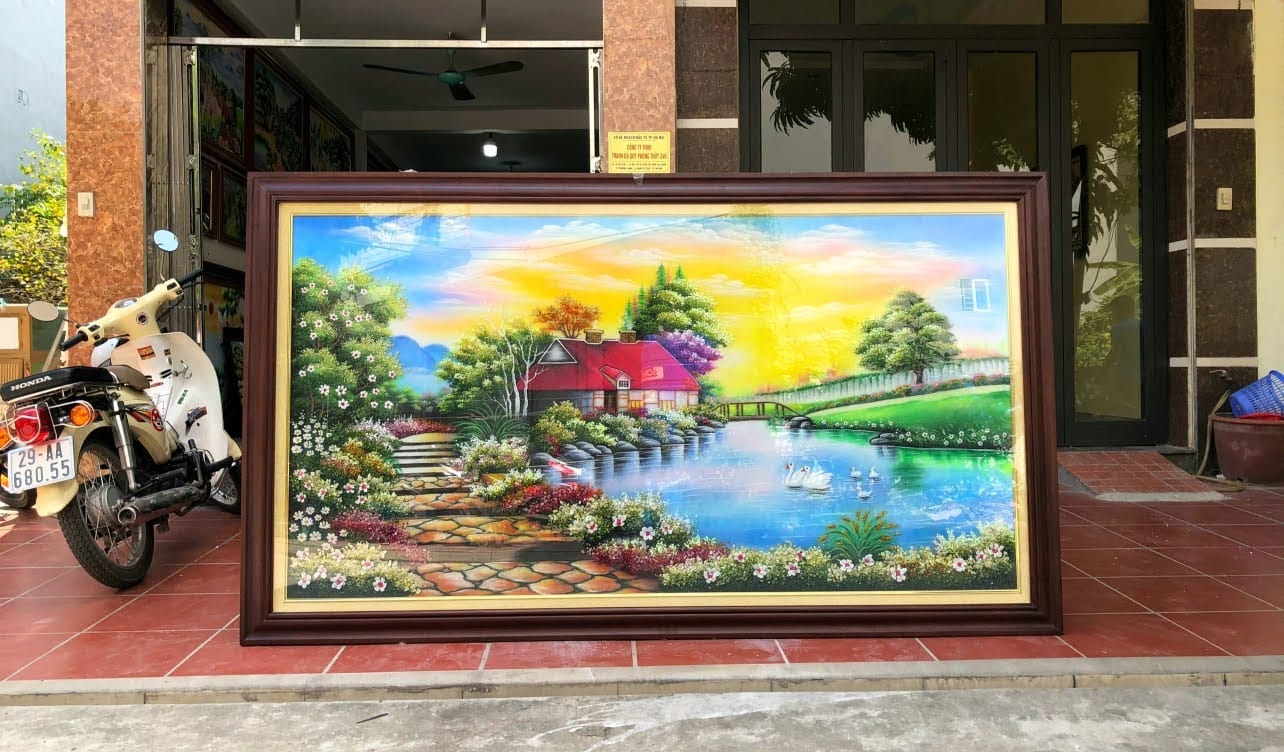 Tranh Đá Quý Ánh Nguyệt: Nâng Tầm Không Gian, Vượt Trội Mọi Dòng Tranh