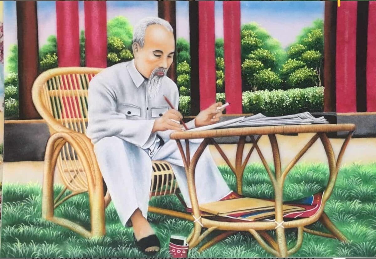 Tranh đá quý chân dung